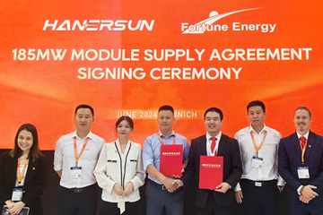 185MW Supply Agreement — Hanersun and Fortune Energy Embark on a New Journey in the European PV Market